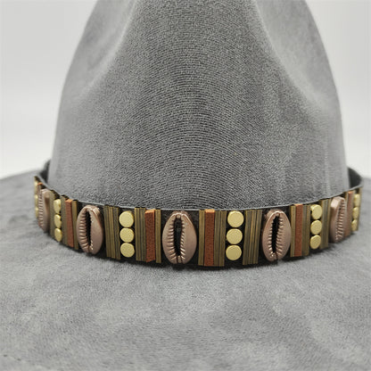Pendant Parts Men's And Women's Decorative Lace-up Hat Scarf Accessories