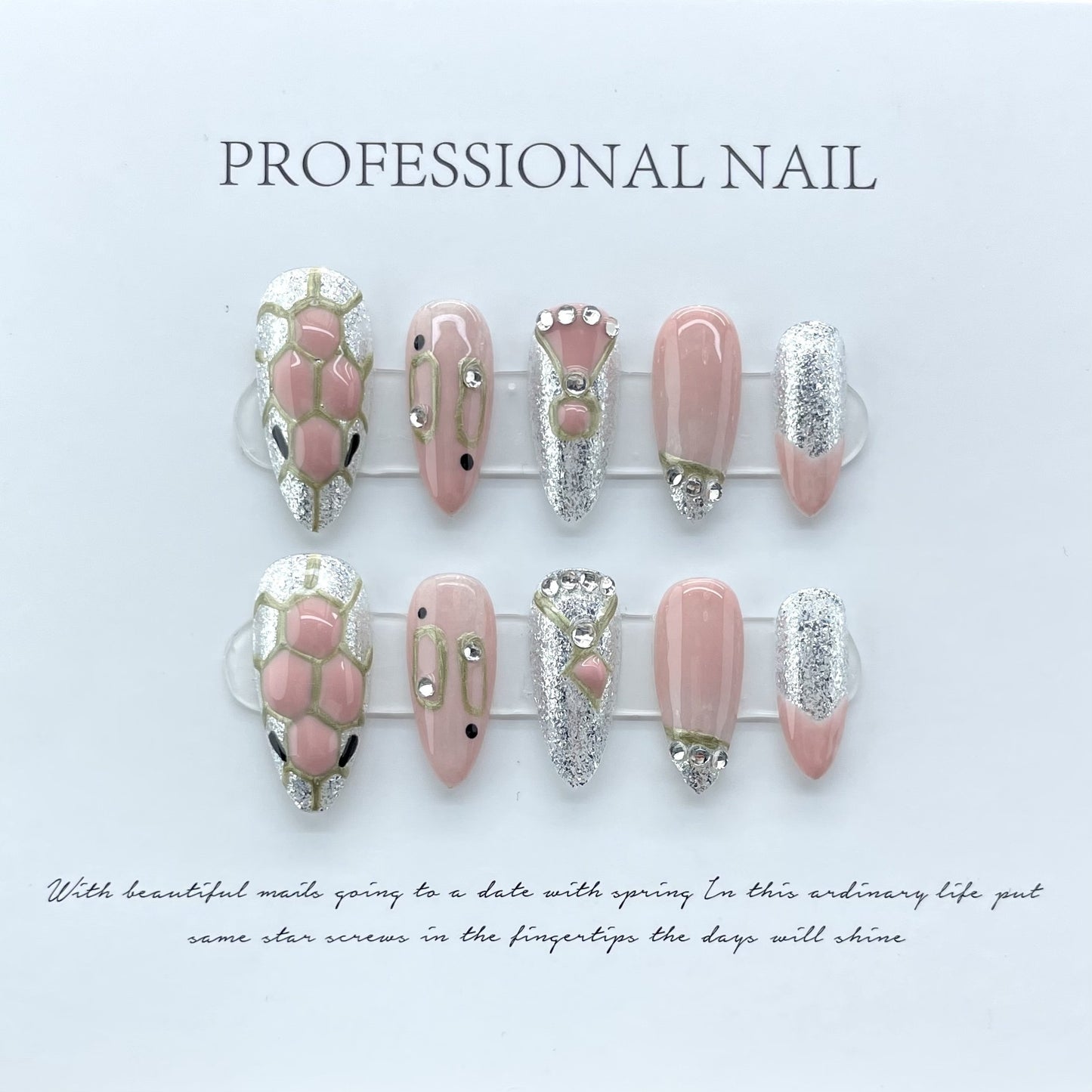 Fake Nails Removable Finished Patch Phototherapy