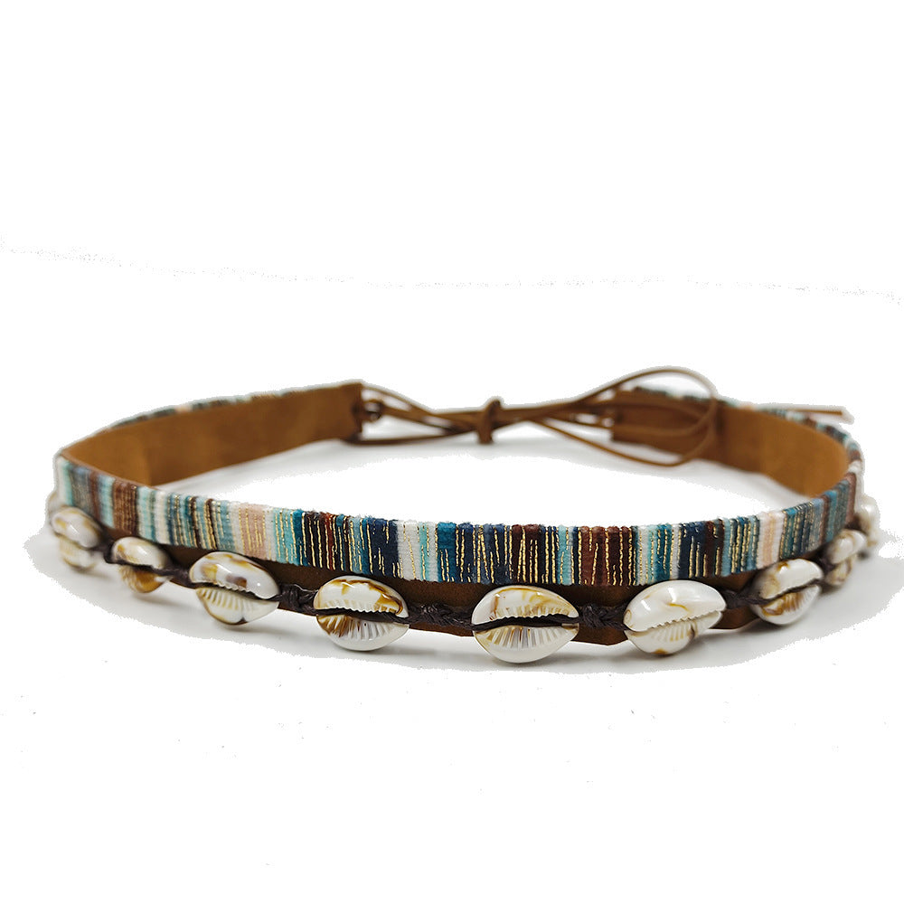 Pendant Parts Men's And Women's Decorative Lace-up Hat Scarf Accessories