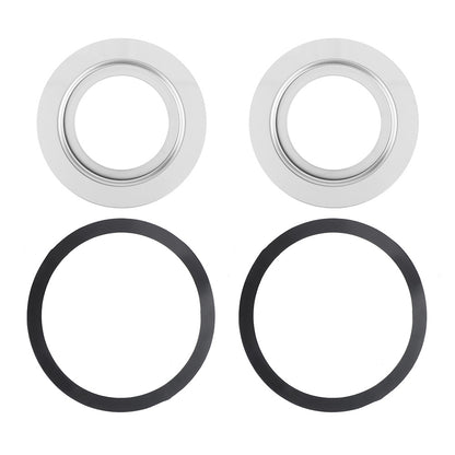 Stainless Steel 180mm to 114mm Sink Food Waste Disposer Adapter Accessories Parts
