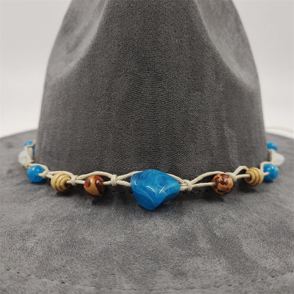 Pendant Parts Men's And Women's Decorative Lace-up Hat Scarf Accessories