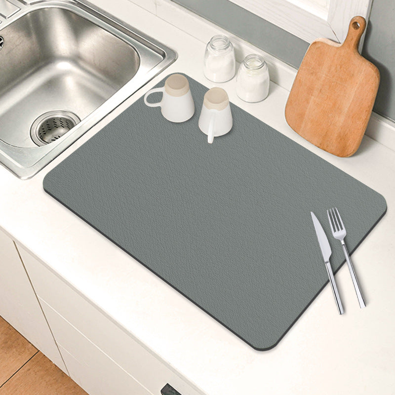 Simple Solid Countertop Absorbent Pad Household - THEAMBIENCEHOME
