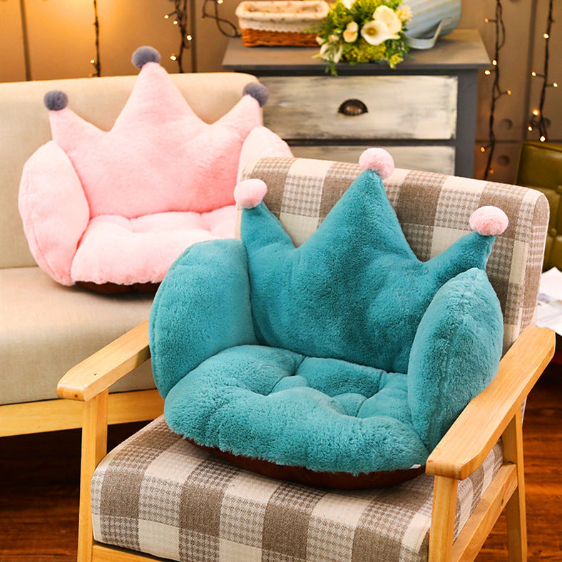 Crown Half Surround Cushion Office Seat Cushion Lazy One Sofa Student Chair