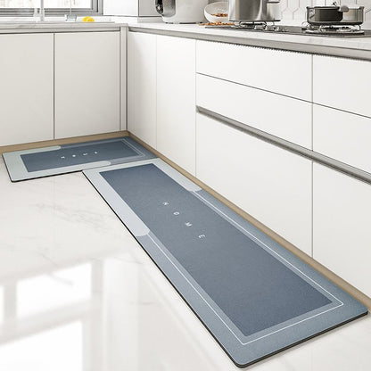 Kitchen waterproof and floor mats wipeable and non-slip carpet - THEAMBIENCEHOME