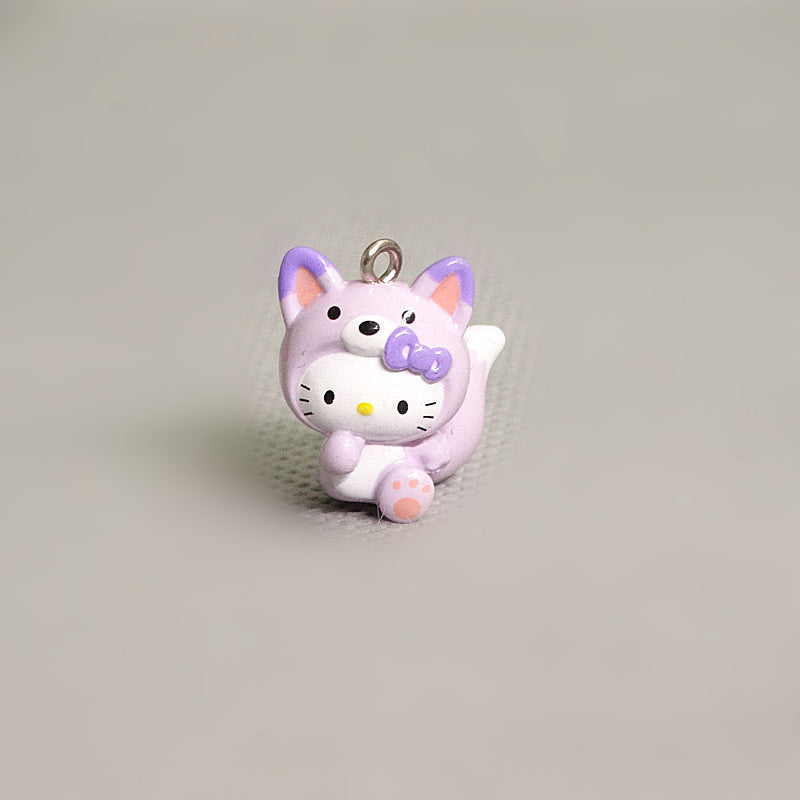 Mini version small cat doll model ornaments