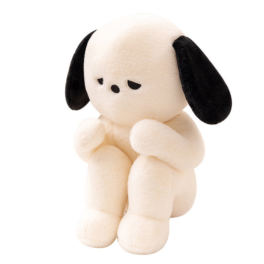 Emo puppy spoof plush creative dolls boys cute funny toy
