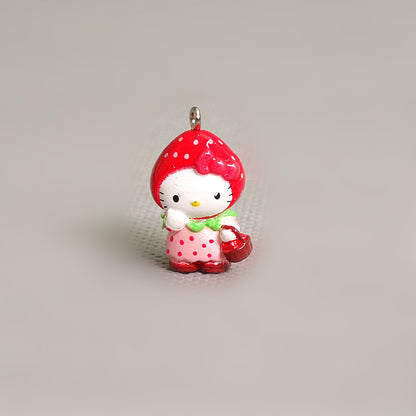 Mini version small cat doll model ornaments