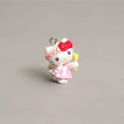Mini version small cat doll model ornaments