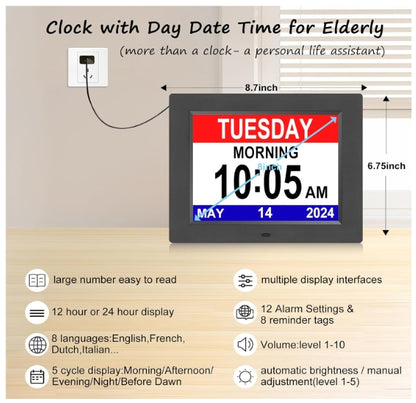 Digital Clocks with Auto Dimmable Display - THEAMBIENCEHOME