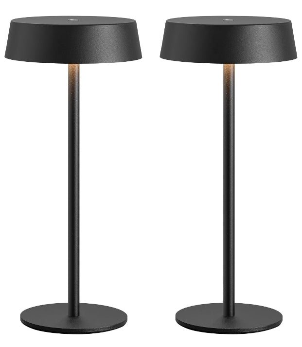 2sets Modern Cordless Portable LED Desk Lamps Rechargeable water - THEAMBIENCEHOME