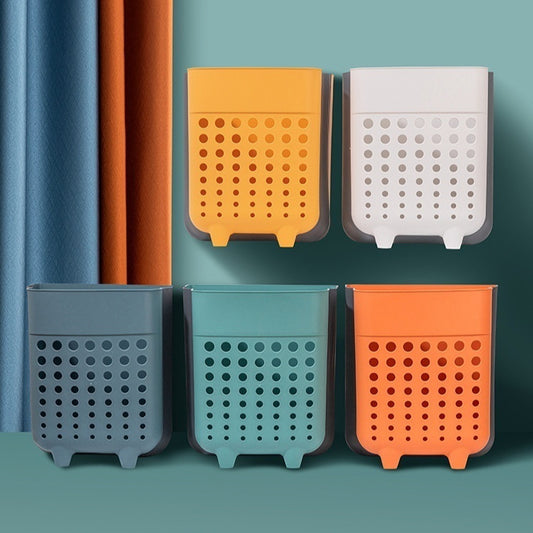 Wall-Mounted Folding Laundry Basket Large Size
