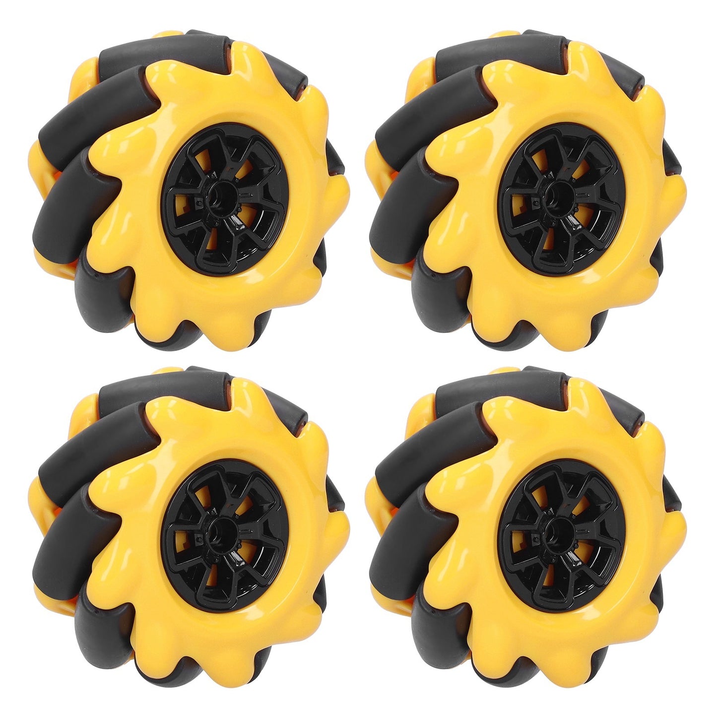 Mecanum Wheel OmniDirectional Smart Robot Car Parts Accessories DIY Toy Components 60mm(2 Pairs )