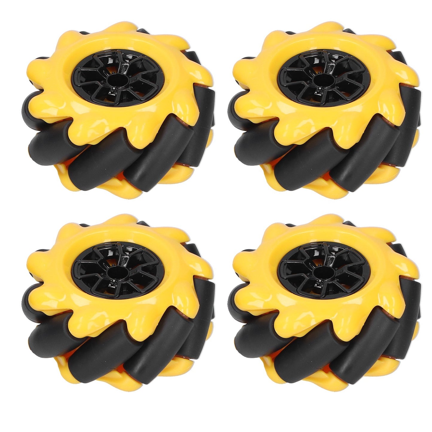 Mecanum Wheel OmniDirectional Smart Robot Car Parts Accessories DIY Toy Components 60mm(2 Pairs )