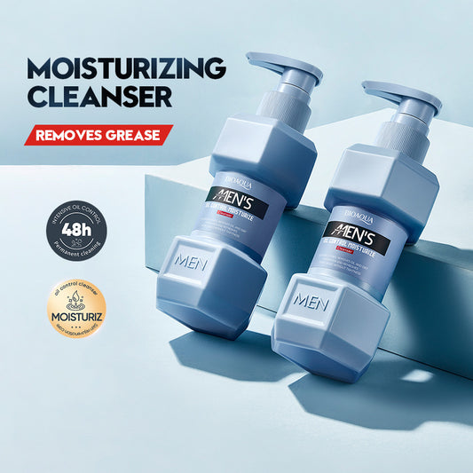 Men's Oil Control Moisturizer Facial Cleanser