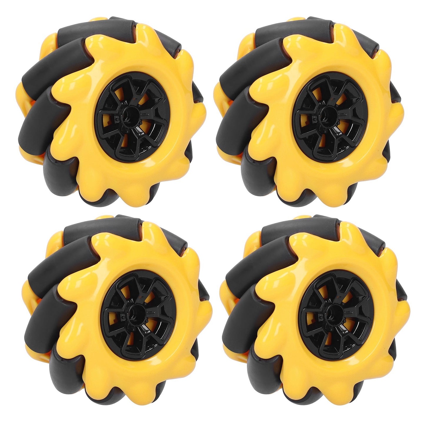 Mecanum Wheel OmniDirectional Smart Robot Car Parts Accessories DIY Toy Components 60mm(2 Pairs )