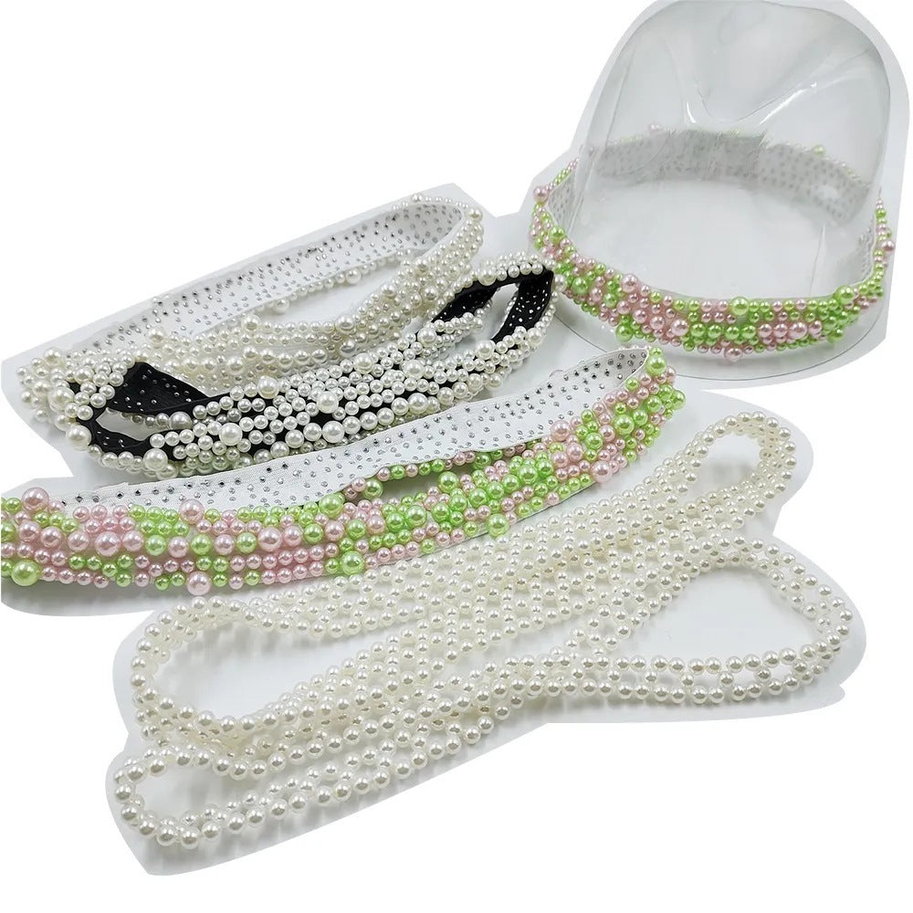 Pendant Parts Men's And Women's Decorative Lace-up Hat Scarf Accessories