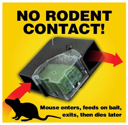 D-Con Refillable Corner Fit Mouse Poison Bait Station Refills, 10 Count