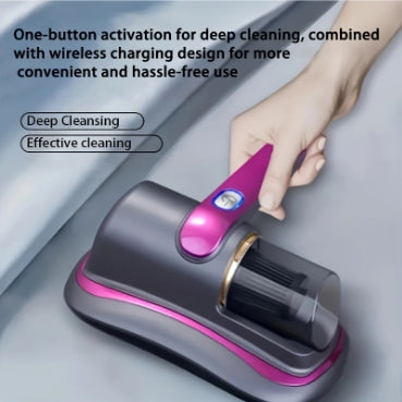 Super Suction Power And Low Noise For Deep Cleaning, Handheld Hoover, Mattress Hoover, Effective Cleaning Of Beds, Sofas, Pet Hair And Carpets, Bedrooms